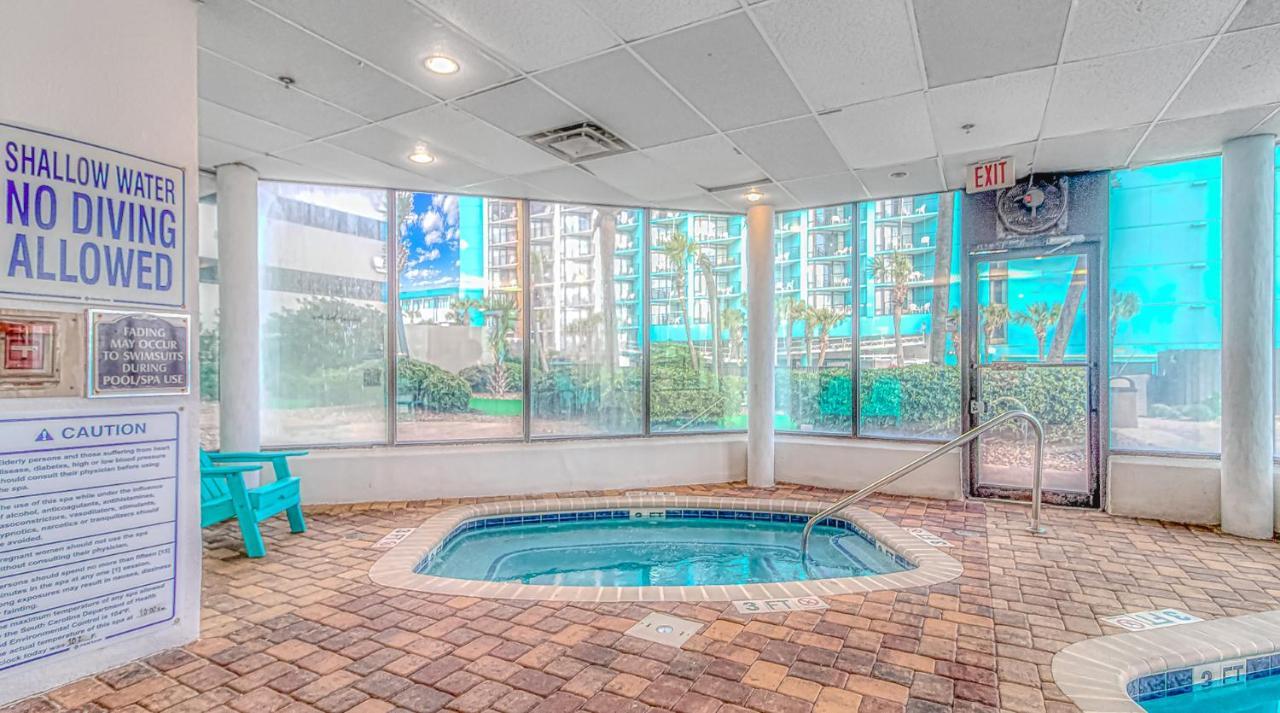 Angled Oceanfront Studio With Incredible Views! Palace Resort 1003 - Sleeps 4 Guests Миртъл Бийч Екстериор снимка